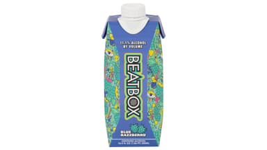 Beatbox Beverages Blue Razzberry Cocktail