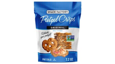 Snack Factory Original Pretzel Crisps Resealable