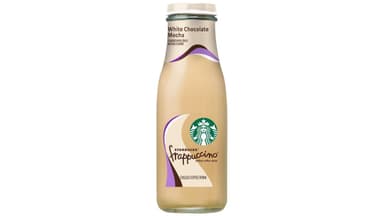 Starbucks Frappuccino White Chocolate Mocha Flavored Chilled Coffee Drink