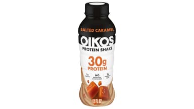 Oikos Salted Caramel Prebiotic Fiber Protein Shake