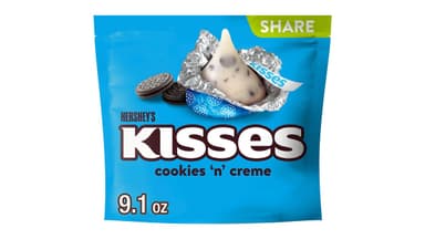 HERSHEY'S Kisses Cookies 'N' Creme Chocolate Candy