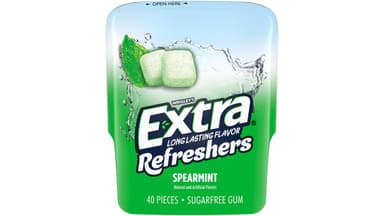 Extra Sugar Free Spearmint Refreshers Chewing Gum