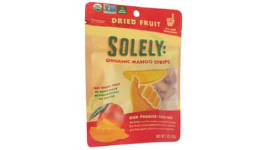 Solely Organic Dried Mango Strips