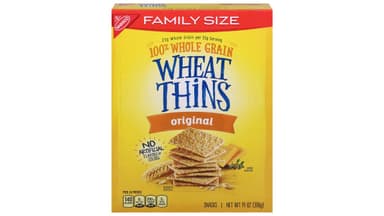 Wheat Thins Original 100% Whole Grain Crackers Family Size