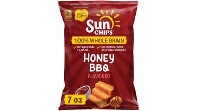 SunChips Whole Grain Honey BBQ Flavored Snacks