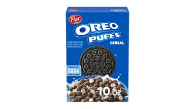 Post Oreo Puffs with Marshmallows Breakfast Cereal