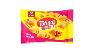 Totino's Rolls Frozen Triple Pepperoni Pizza Snacks