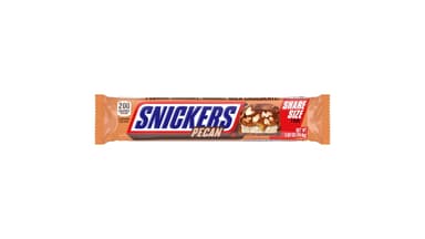 Snickers Pecan Milk Chocolate Bars Share Size