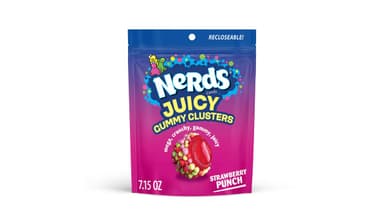 Nerds Juicy Strawberry Punch Gummy Clusters Candy