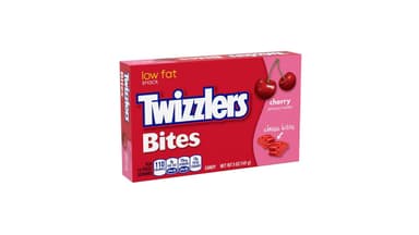 Twizzlers Low Fat Cherry Flavored Licorice Style Candy Bites