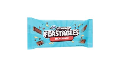 Feastables Mr. Beast Milk Chocolate Puffed Rice Crunch Bar