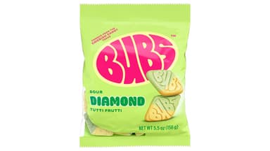 Bubs Sour Tutti Frutti Diamonds