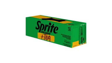 Sprite Zero Sugar + Tea Soda Soft Drink Fridge Pack