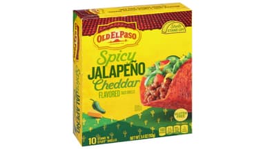 Old El Paso Stand 'N Stuff Gluten Free Spicy Jalapeno Cheddar Flavored Taco Shells