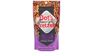 Dot's Pretzels Homestyle Cinnamon Sugar Sweet 'N Toasty Pretzel Twists
