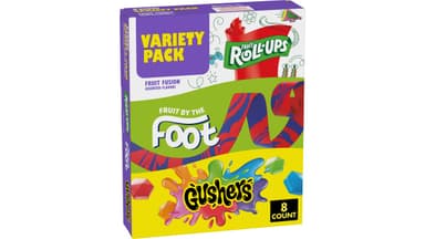 Fruit by the Foot Fruit Roll-Ups Gushers Snacks Variety