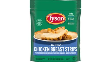 Tyson Fully Cooked Frozen Grilled Chicken Breast Strips