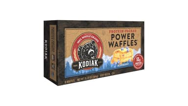 Kodiak Cakes 100 % Whole Grain Frozen Blueberry Power Waffles