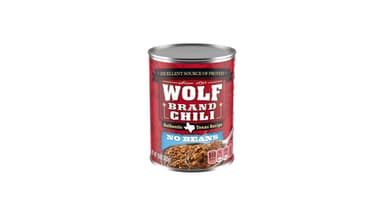 Wolf Brand Chili with No Beans