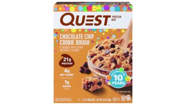 Quest Nutrition Chocolate Chip Cookie Dough Protein Bars