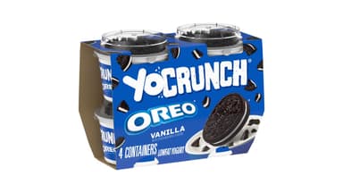 YoCrunch x Oreo Low Fat Vanilla Yogurt with Cookie Pieces