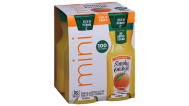 Simply Orange No Added Sugar Pulp Free Juice