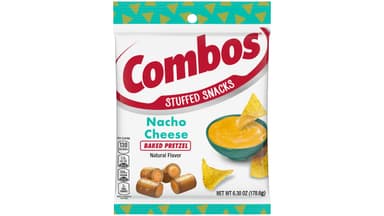 Combos Stuffed Snacks Cheddar Cheese Pretzel Baked Snacks
