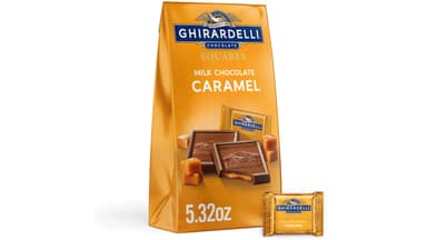 Ghirardelli Caramel Filling Milk Chocolate Squares