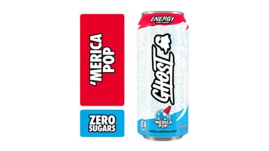 GHOST Energy Zero Sugar 'Merica Pop Energy Drink