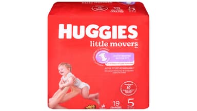 Huggies Little Movers Hypoallergenic Disney Baby Size 5 Diapers