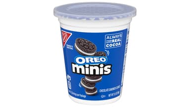 Oreo Minis Chocolate Sandwich Cookies Snack Cup