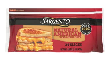 Sargento Natural American Sliced Cheese