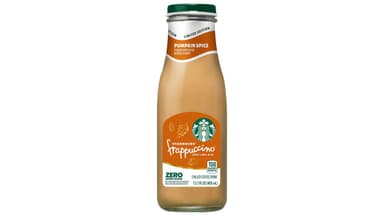 Starbucks Frappuccino Pumpkin Spice Chilled Coffee Drink