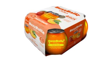 BuzzBallz Peach Wine Cocktails