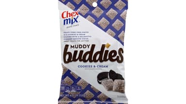Chex Mix Muddy Buddies Cookies and Cream Snack