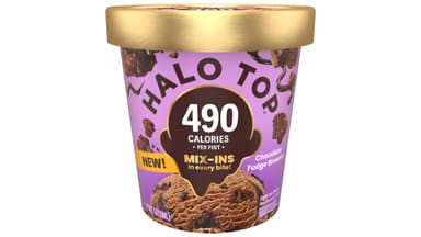 Halo Top Light Chocolate Fudge Brownie Ice Cream