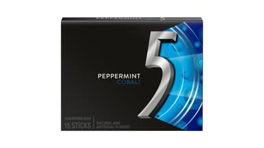 5 Gum Peppermint Cobalt Sugarfree Chewing Gum