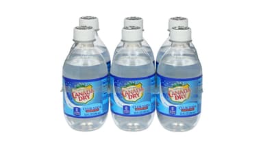 Canada Dry Club Soda Plastic