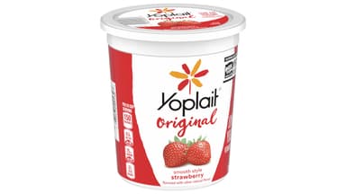 Yoplait Low Fat Original Smooth Style Strawberry Flavored Yogurt Cup