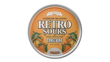 Iconic Candy Retro Sours Tangerine Tin