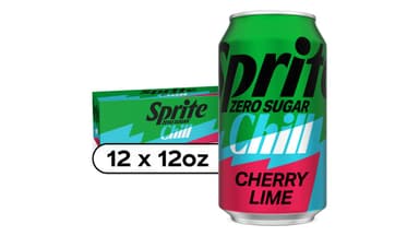Sprite Zero Chill Cherry Lime Soda