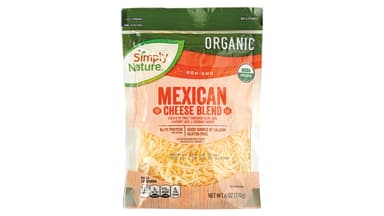 Simply Nature Organic Gluten Free Shredded Mexican Cheese