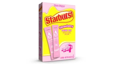 Starburst Singles To Go! Zero Sugar Strawberry Drink Mix