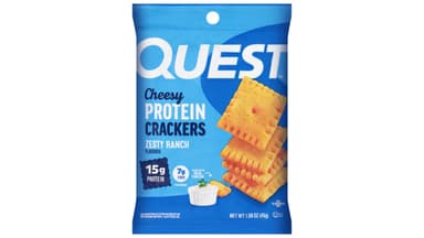 Quest Nutrition Cheesy Zesty Ranch Protein Crackers