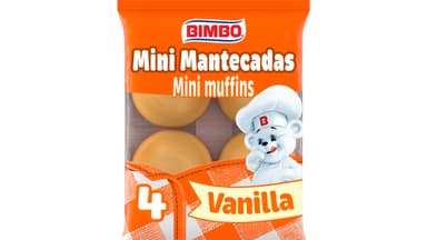 Bimbo Mantecadas Vanilla Mini Muffins