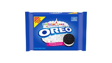 Oreo Birthday Cake Chocolate Sandwich Cookies Family Size