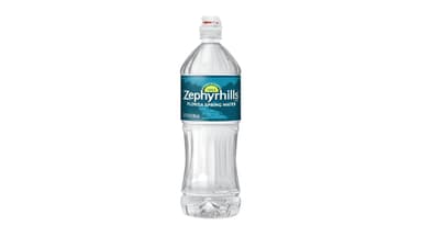 Zephyrhills Spring 100% Recycled Natural Florida Spring Water Plastic