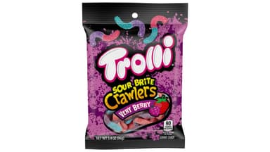 Trolli Sour Brite Crawlers Very Berry Gummies