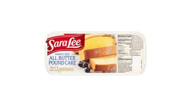 Sara Lee All Butter Pound Cake Family Size