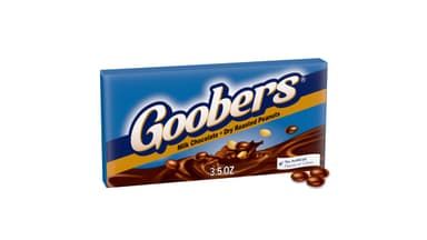 Goobers Dry Roasted Peanuts Milk Chocolate Candy Theater